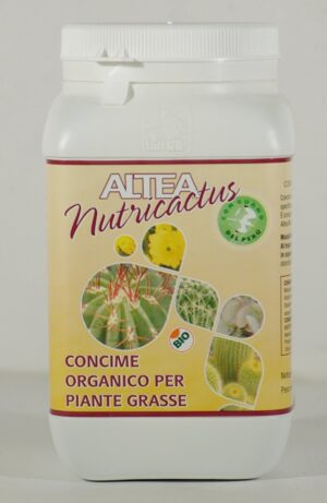 ALTEA NUTRICACTUS CONCIME ORGANICO GRANULARE PER PIANTE GRASSE CON GUANO IN CONFEZIONE DA 300 GRAMMI-0