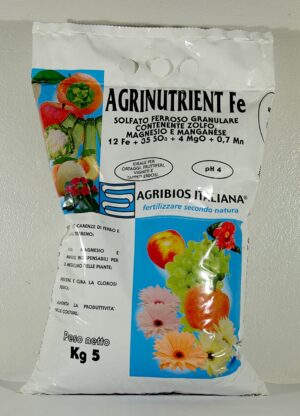 AGRINUTRIET SOLFATO DI FERRO GRANULARE IN CONFEZIONE DA 5 KG-0