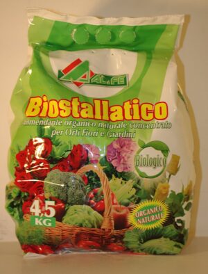 BIOSTALLATICO concime organico naturale da kg 4,5-0