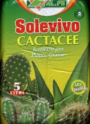 SOLEVIVO CACTACEE TERRICCIO PER PIANTE GRASSE DA 5 LT-0