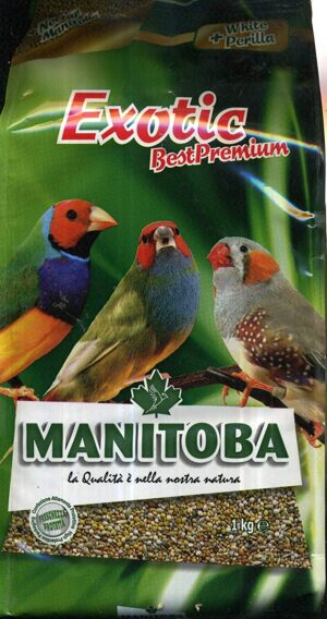 Manitoba Exotic Best Premium 1 Kg mangime uccelli esotici-0